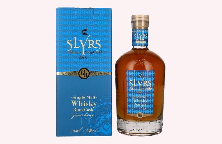 Slyrs RUM CASK FINISH Single Malt Whisky Limited Edition 46% Vol. 0,7l in geschenkverpakking