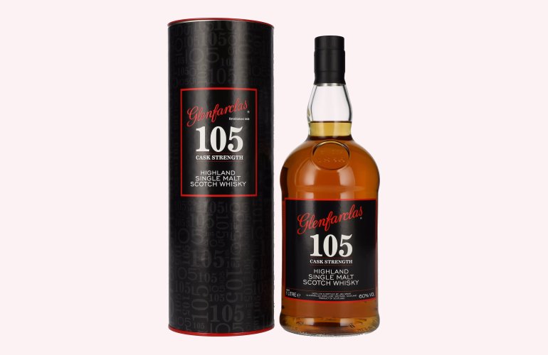 Glenfarclas 105 CASK STRENGTH Highland Single Malt 60% Vol. 1l en boîte cadeau