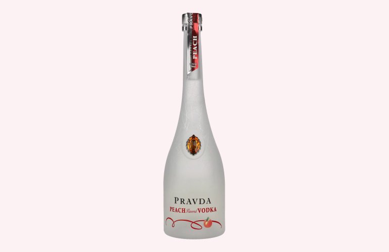 Pravda PEACH Flavored Vodka 37,5% Vol. 0,7l