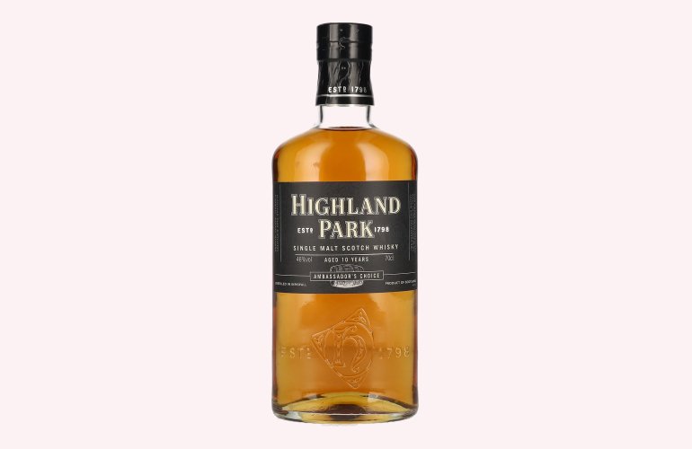 Highland Park 10 Years Old AMBASSADOR'S CHOICE 46% Vol. 0,7l