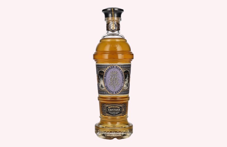 Bombarda CAPITANA 8 Year Old Single Origin Panama Rum 40% Vol. 0,7l