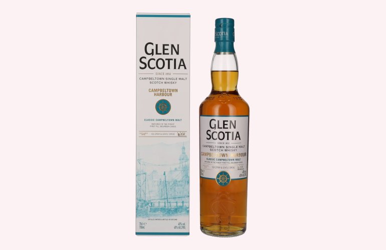 Glen Scotia Campbelttown HARBOUR Single Malt 40% Vol. 0,7l in geschenkverpakking