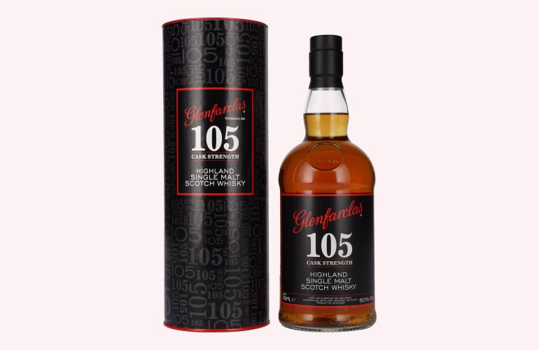 Glenfarclas 105 CASK STRENGTH Highland Single Malt 60% Vol. 0,7l en boîte cadeau