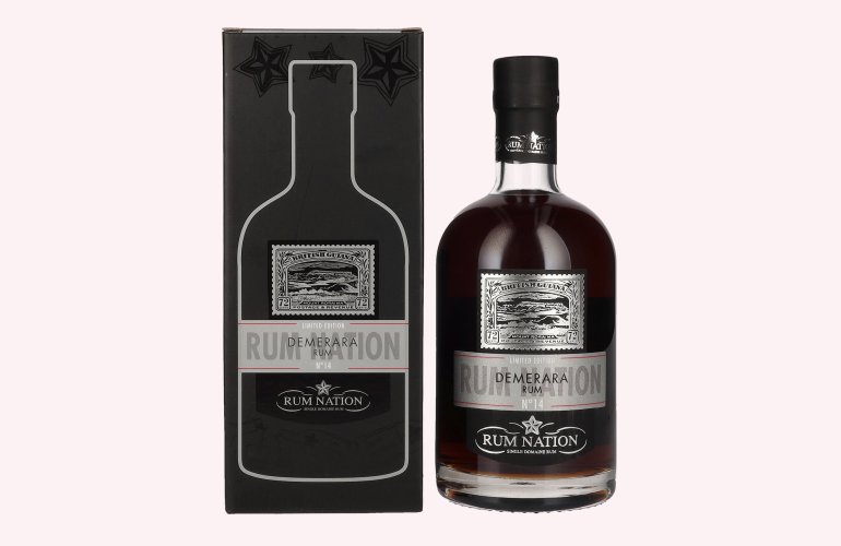 Rum Nation Demerara No. 14 Limited Edition 40% Vol. 0,7l in Geschenkbox