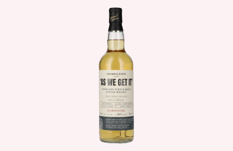 Ian Macleod's AS WE GET IT Highland Single Malt Cask Strength 60,4% Vol. 0,7l