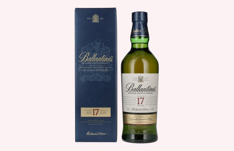 Ballantine's 17 Years Old Blended Scotch Whisky 40% Vol. 0,7l en boîte cadeau