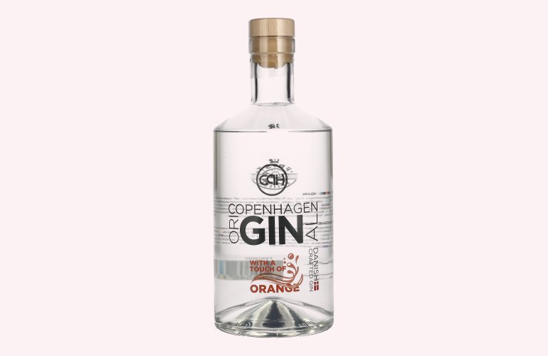 Copenhagen oriGINal Gin with a touch of ORANGE 39% Vol. 0,7l