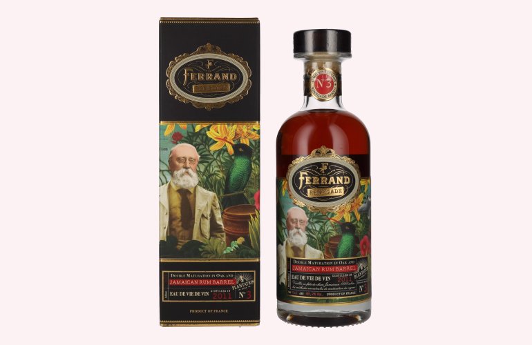 Ferrand RENEGADE BARREL N°3 Eau de Vie de Vin 48,2% Vol. 0,7l en boîte cadeau