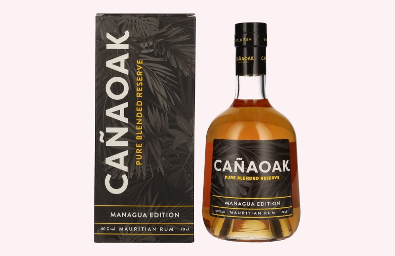 Cañaoak Pure Blended Reserve Rum Managua Edition 40% Vol. 0,7l in Giftbox