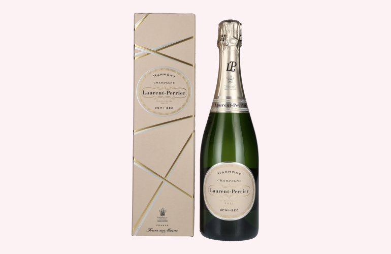 Laurent Perrier Champagne HARMONY Demi-Sec 12% Vol. 0,75l en boîte cadeau