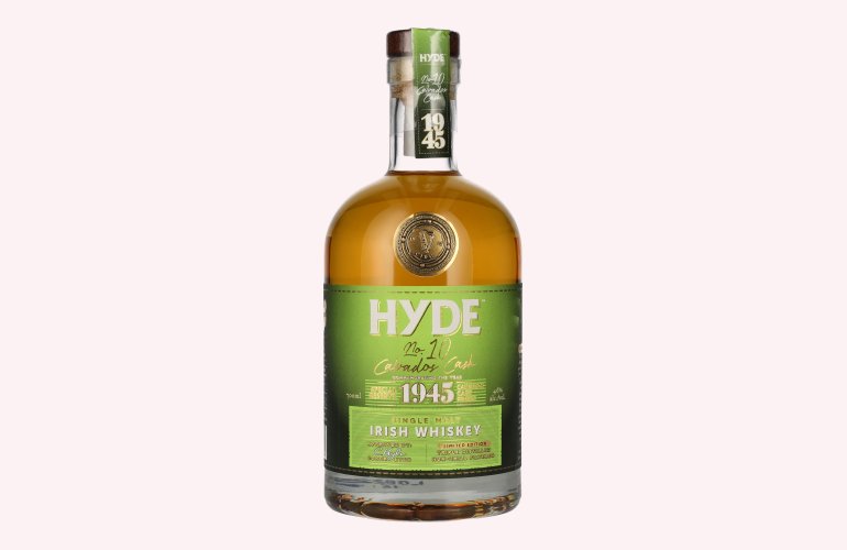 Hyde No.10 CALVADOS CASK 1945 Single Malt Irish Whiskey 46% Vol. 0,7l