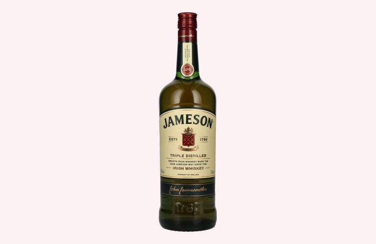 Jameson Triple Distilled Irish Whiskey 40% Vol. 1l