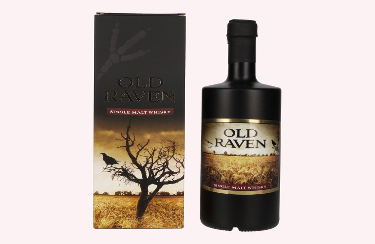 Old Raven Triple Distilled Single Malt Whisky 40% Vol. 0,5l in Geschenkbox