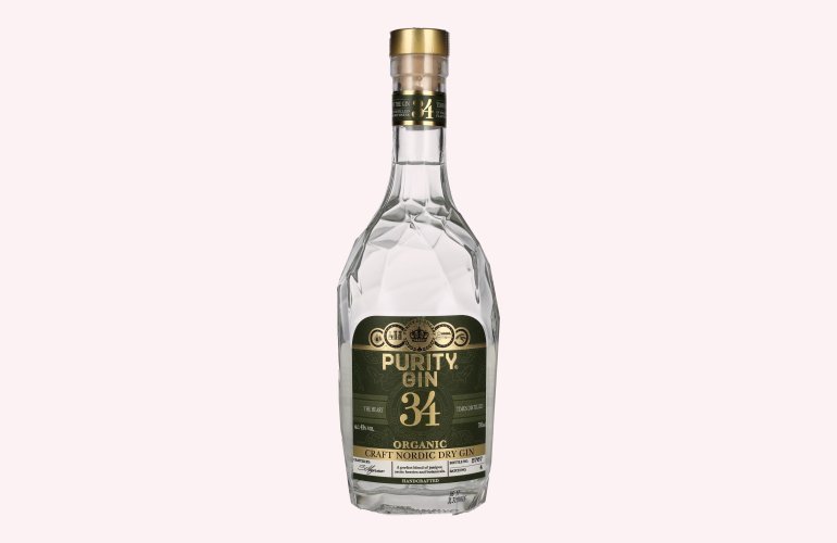 Purity 34 CRAFT NORDIC Organic Dry Gin 43% Vol. 0,7l