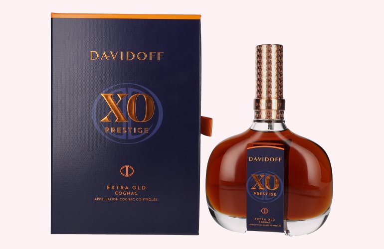 Davidoff XO Prestige Extra Old Cognac 40% Vol. 0,7l in geschenkverpakking