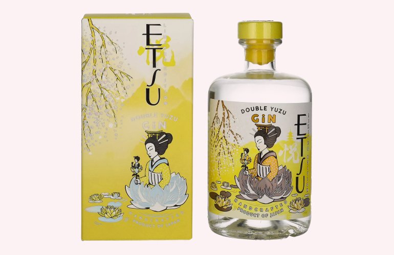 Etsu Gin DOUBLE YUZU Limited Edition 43% Vol. 0,7l in geschenkverpakking