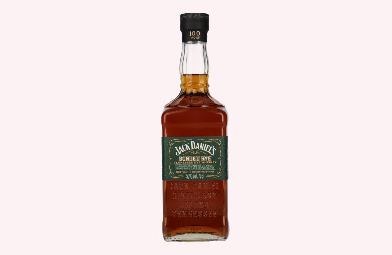 Jack Daniel's BONDED RYE Tennessee Rye Whiskey BOTTLED-IN-BOND 50% Vol. 0,7l