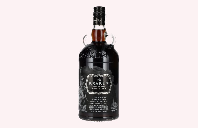 The Kraken Black Spiced VS New York Limited Edition 47% Vol. 1l