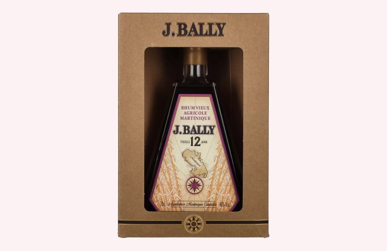 J. Bally Rhum Vieux Agricole Martinique 12 Ans D'Âge 45% Vol. 0,7l in geschenkverpakking