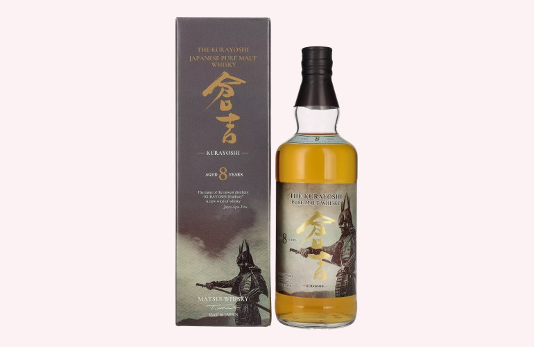 Matsui Whisky THE KURAYOSHI 8 Years Old Pure Malt Whisky 43% Vol. 0,7l en boîte cadeau