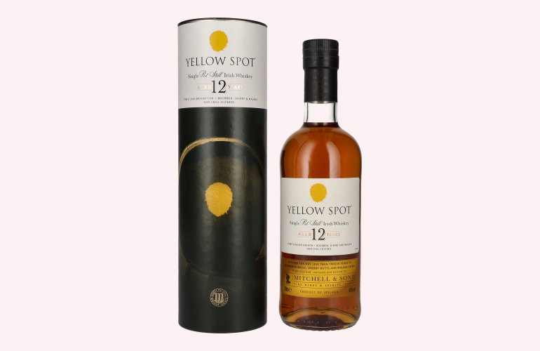 Yellow Spot 12 Years Old Single Pot Still Irish Whiskey 46% Vol. 0,7l en boîte cadeau