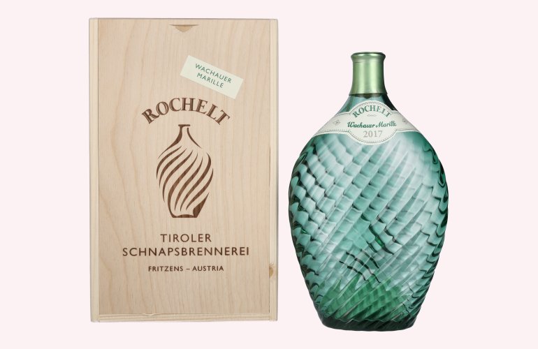 Rochelt Wachauer Marille 2017 50% Vol. 0,7l in Holzkiste