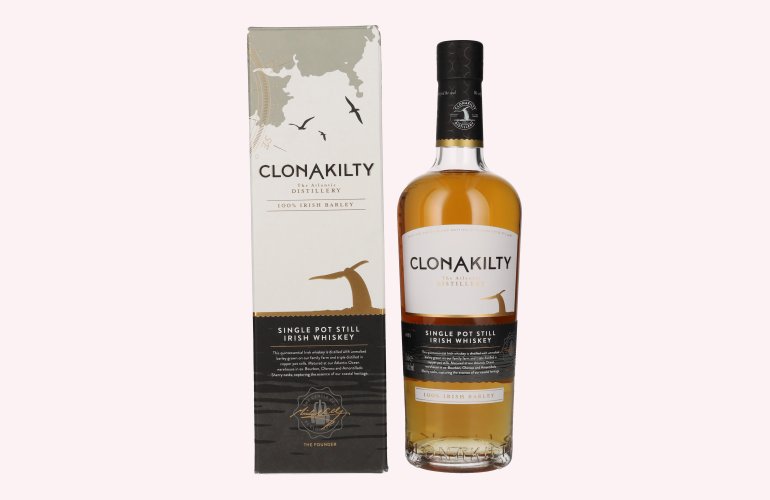 Clonakilty Single Pot Still Irish Whiskey 46% Vol. 0,7l en boîte cadeau