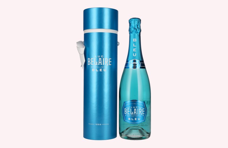 Luc Belaire BLEU Editión Limitée 12,5% Vol. 0,75l in geschenkverpakking