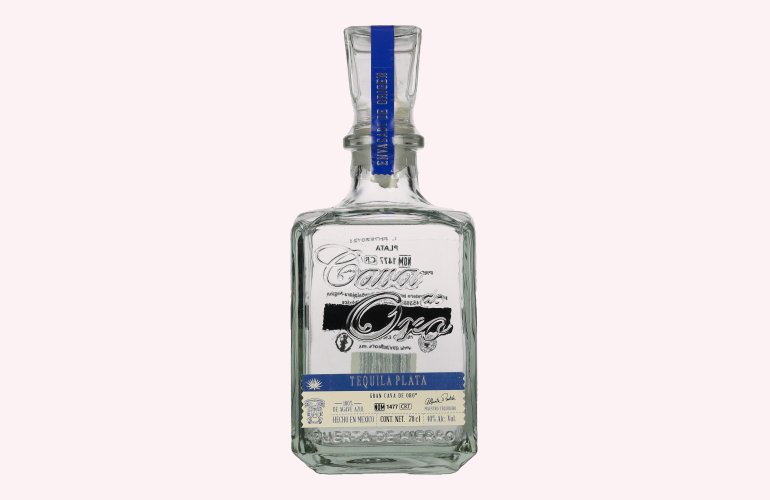 Gran Cava de Oro Tequila PLATA 100% de Agave Azul 40% Vol. 0,7l