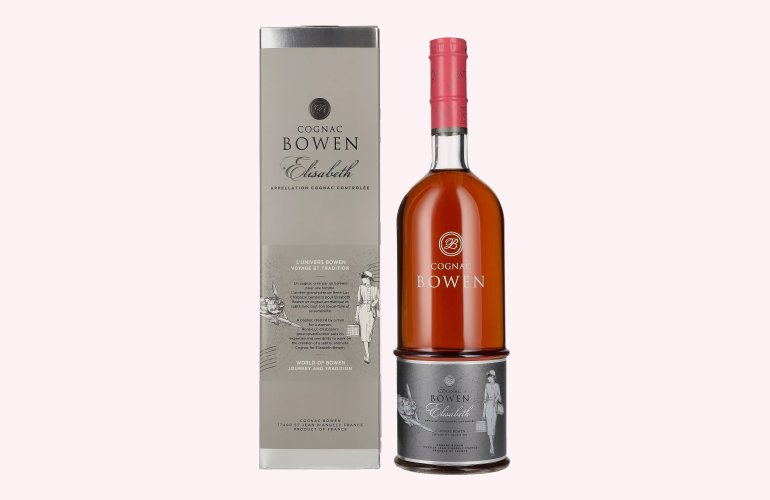 Cognac Bowen ELISABETH 40% Vol. 0,7l en boîte cadeau