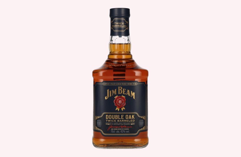 Jim Beam Double Oak Twice Barreled Kentucky Straight Bourbon Whiskey 43% Vol. 0,7l