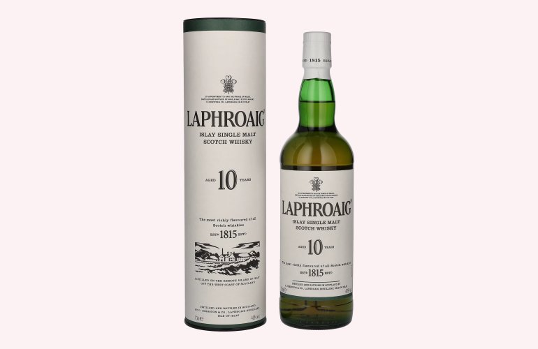 Laphroaig 10 Years Old 40% Vol. 0,7l en boîte cadeau