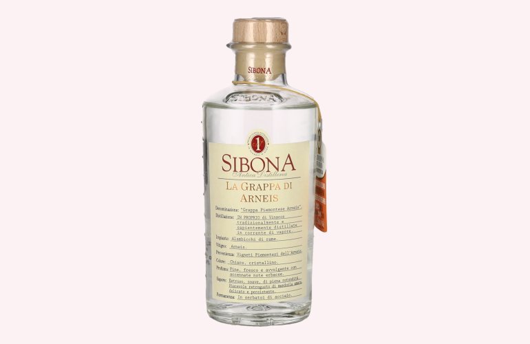 Sibona La Grappa di ARNEIS 40% Vol. 0,5l