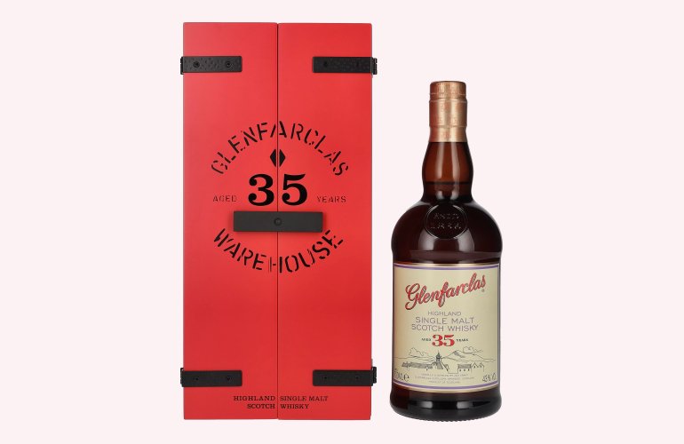 Glenfarclas 35 Years Old Highland Single Malt Scotch Whisky 2022 43% Vol. 0,7l en boîte cadeau