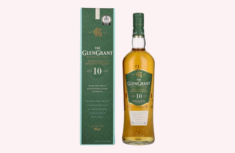 Glen Grant 10 Years Old Single Malt 40% Vol. 1l en boîte cadeau