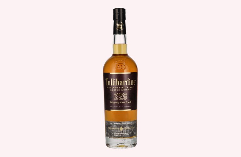 Tullibardine 228 Burgundy Finish Highland Single Malt Scotch Whisky 43% Vol. 0,7l