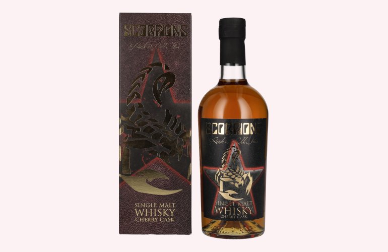 Mackmyra SCORPIONS Single Malt Whisky Cherry Cask 40% Vol. 0,7l in Geschenkbox