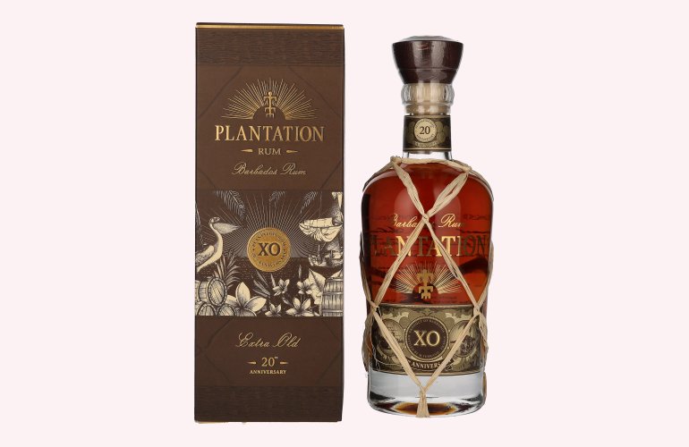 Plantation Rum BARBADOS XO 20th Anniversary 40% Vol. 0,7l in geschenkverpakking