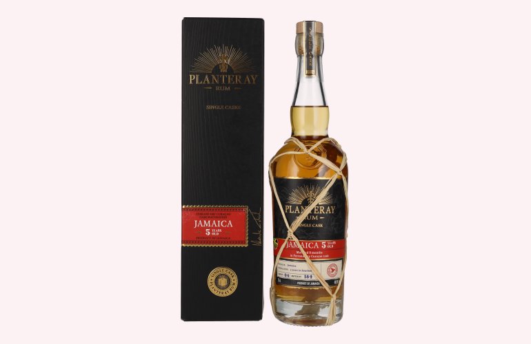 Planteray Rum JAMAICA 5 Years Old Curacao Cask Finish 46,9% Vol. 0,7l in Geschenkbox