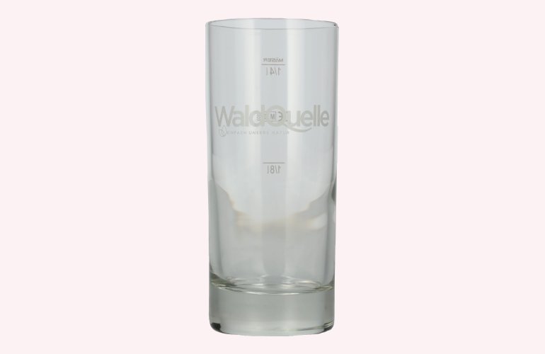 Waldquelle Glas 0,25l met kalibratie