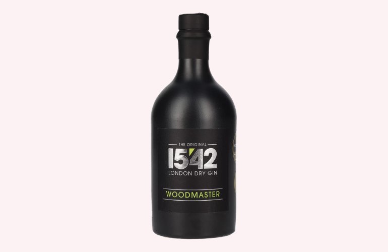 1542 The Original Woodmaster London Dry Gin 2017 42% Vol. 0,5l