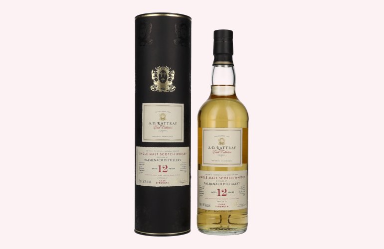 A.D. Rattray 12 Years Old BALMENACH Bourbon Hogshead Whisky 2012 56,7% Vol. 0,7l in Giftbox