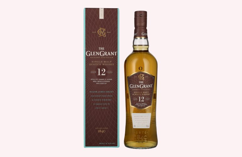 Glen Grant 12 Years Old Single Malt 43% Vol. 0,7l in geschenkverpakking