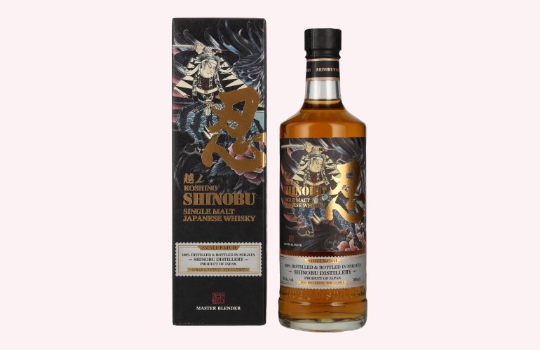 The Koshi-No Shinobu 3 Years Old Small Batch Japanese Single Malt Whisky 43% Vol. 0,7l in Geschenkbox