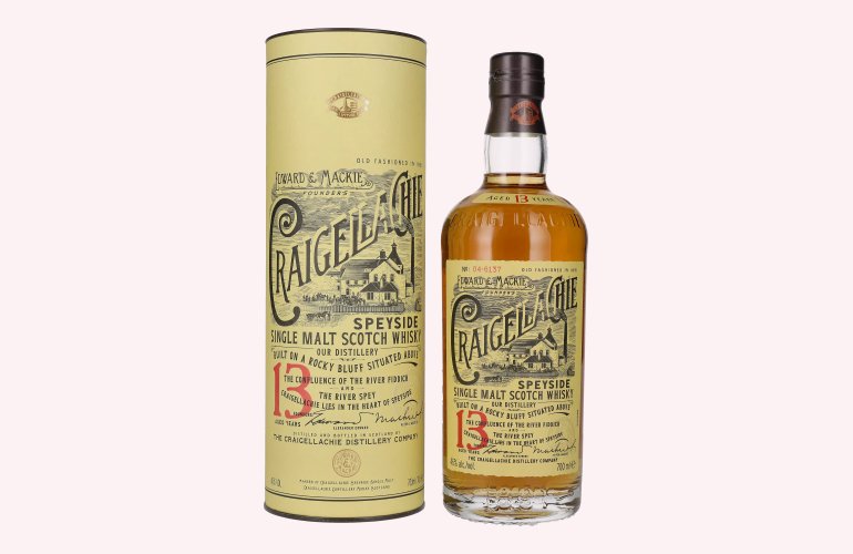 Craigellachie 13 Years Old Speyside Single Malt 46% Vol. 0,7l in geschenkverpakking