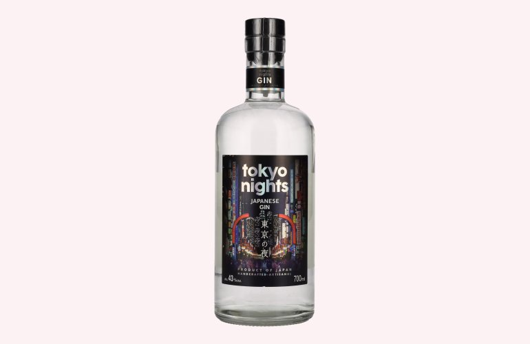 Tokyo Nights Japanese Gin 43% Vol. 0,7l