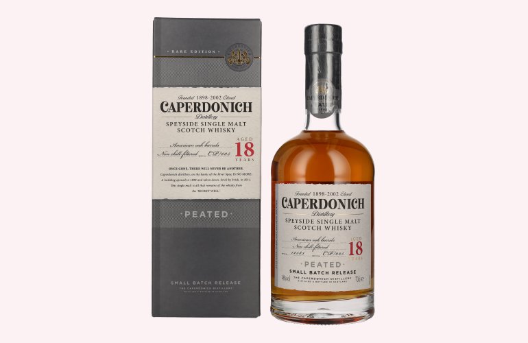 Caperdonich 18 Years Old PEATED Speyside Single Malt # 005 48% Vol. 0,7l en boîte cadeau