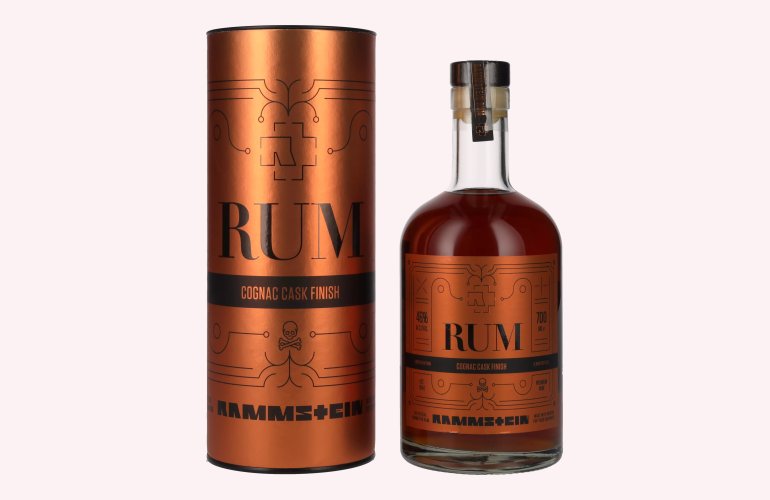 Rammstein Rum Cognac Cask Finish 2021 46% Vol. 0,7l in geschenkverpakking