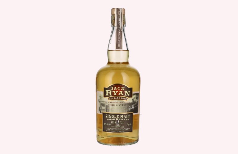 Jack Ryan BEGGARS BUSH 12 Years Old Irish Single Malt Bourbon Cask 46% Vol. 0,7l