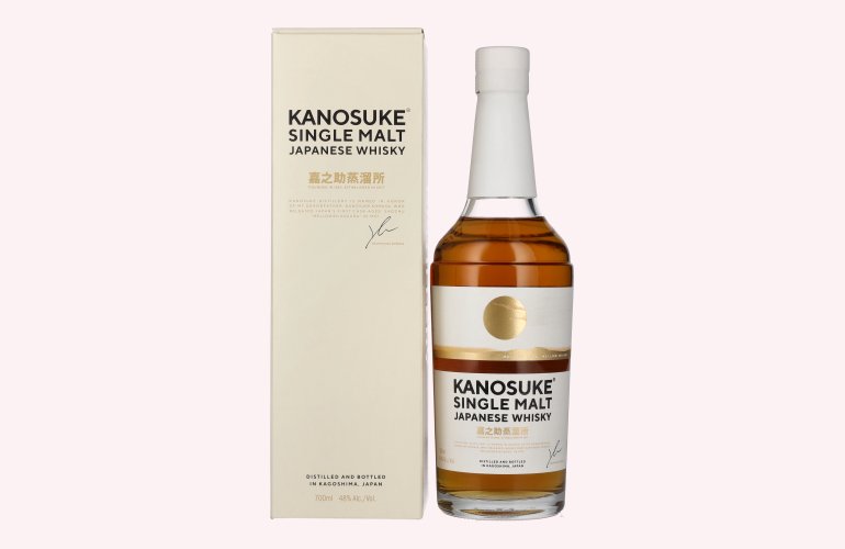 Kanosuke Single Malt Japanese Whisky 48% Vol. 0,7l en boîte cadeau